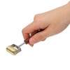 Face Massage Roller Copper Wooden Handle Promote Blood Circulation Double