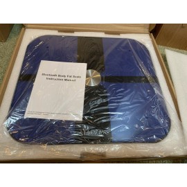 Leadzm New!  LEADZM Bluetooth Body Fat Scale F20E-BT Smart Blue Scale Digital Bathroom
