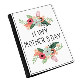 Gift Base Happy Mother's Day Flowers Passport Holder Cover