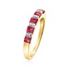 Ross-Simons Precious Gemstone Ring in 18kt Gold Over Sterling