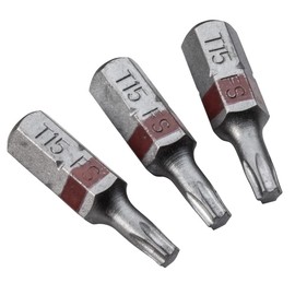Star T-15 Rockler Centerline 1'' Impact-Ready Driver Bits, 3-Pack