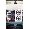 Honwor Enhance Your Drive: Non-Slip Carbon Fiber Steering Wheel Cover