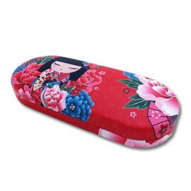 Kimmidoll Hard shel Eyeglasses Case women Cleaning cloth (MIHO)