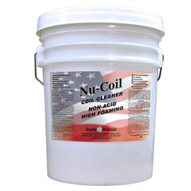Quality Chemical Nu-Coil Professional Grade Concentrated Air Conditioner Alkaline Condenser Coil Cleaner-5 gallon pail
