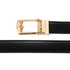 Tonywell Mens Leather Belt 30mm Wide Ratchet Belt with Automatic