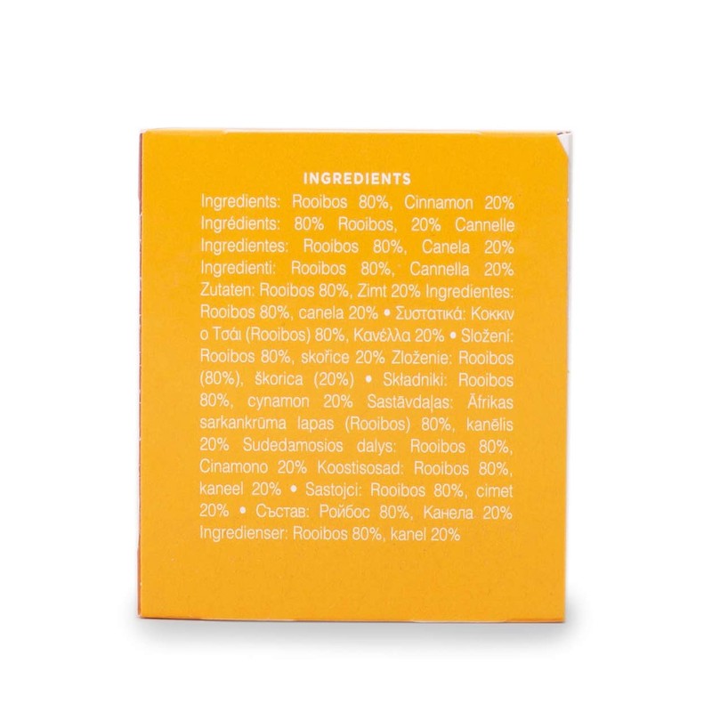 Ahmad Tea Tea Infusion, Rooibos & Cinnamon, 30G, 20 Count