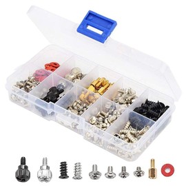 SRECNO Computer Screw Set, PC Screw Kit, DIY Motherboard, 10 Types, Set of 228