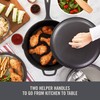 Zakarian by Dash 4.5QT Nonstick Cast Iron Deep Skillet with