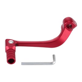 GOOFIT Red Gear Lever Gear Lever Aluminium Alloy Gear Lever Foldable Foot Shifter Replacement for Most of Motorcycle ATV CRF110 110CC 50cc 70cc 110cc 125cc PitBike Quad Dirbike