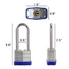 SEPOX® 6 Pcs Pack Keyed-Alike Padlock with Same Key 2Pcs