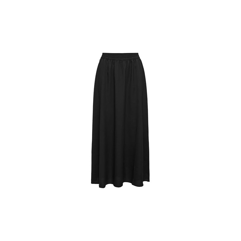 ONLY Women's Onlnova Life Elite Jamilla Skirt Solid Skirt, black,