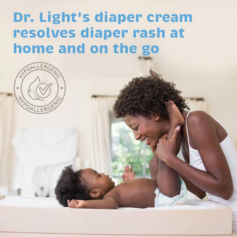 DiaperDerm Baby Diaper Rash Cream Pediatrician Formulated with 5 Ingredients