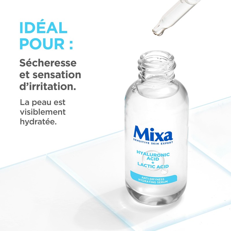 Mixa - Moisturising Serum Concentrate - For Dehydrated and Sensitive