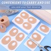 WILLBOND 48 Pack Callus Pads Soft 1/4" Thick Oval Shape