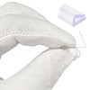 TA-VIGOR Trim Seal, Transparent PVC U-Seal Channel Edge Protector Sheet,