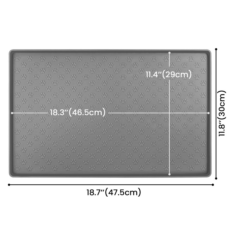 Ptlom Pet Placemat for Dog and Cat, Mat for Prevent