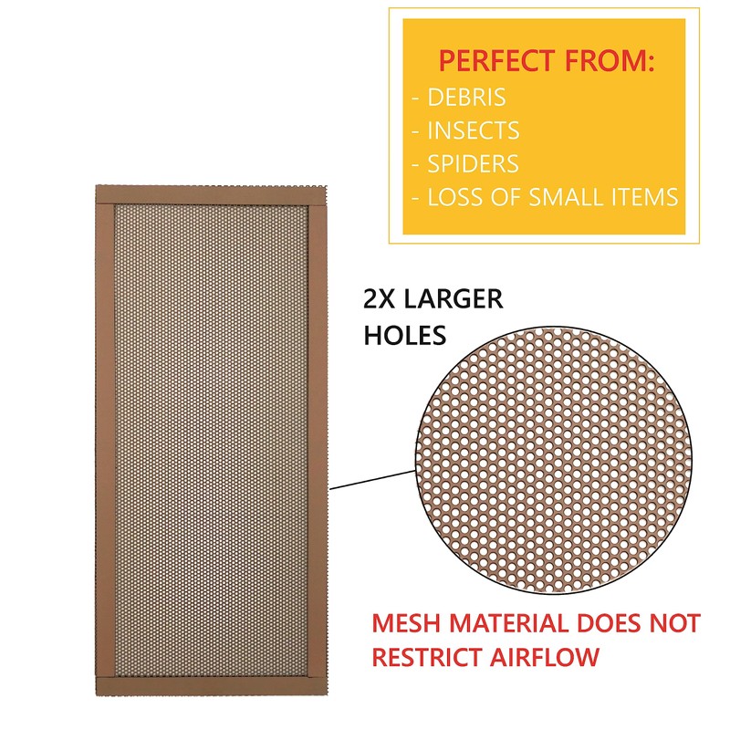 MODERN WAVE - Extra Strong Magnetic Air Vent Screen Cover