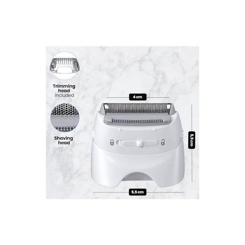 Replacement Epilator Head Compatible with Braun Silk-épil 5, 7 &