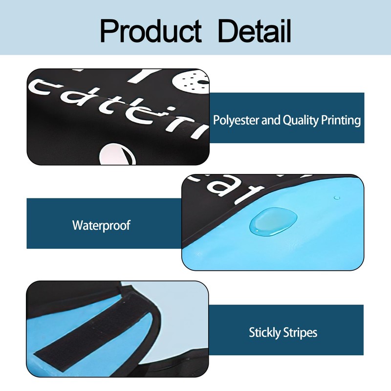 XdealCozyxc Adult Bibs for Women Men, 23 X 17 Inch