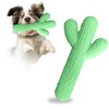 Plliocse Green Dog Chew Toy, Cactus-Shaped Chew Toy for Dogs,