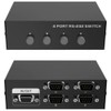 Dsdhuf RS232 Switch 4 in 1 Out RS232 Serial DB9