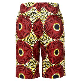 Shenbolen Men African Print Pants Dashiki Ankara Tradition Clothing(B,Medium)