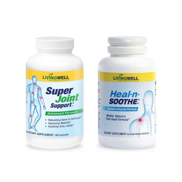 HEAL-N-SOOTHE and Super Joint Support - Natural Joint Supplements