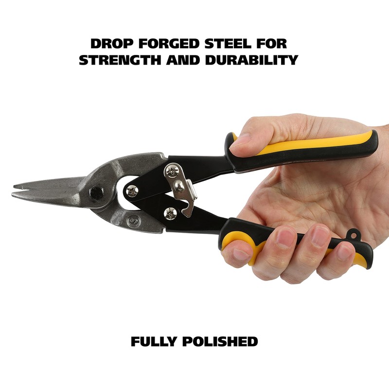 GreatNeck Aviation Snips- Straight Cut