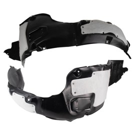 TRQ TRQ Inner Fender Liner Set Compatible with 2011-2013 Hyundai Sonata HY1248134 HY1249134