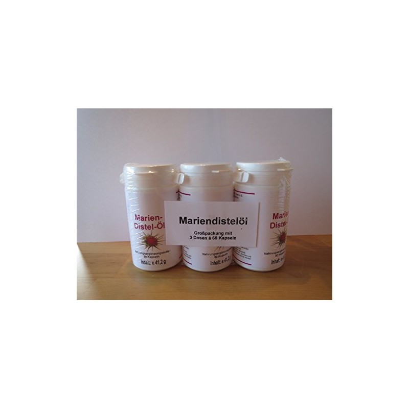 Milk Thistle Oil & Vitamin E Pack of 3 (60