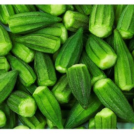 Okra Seeds for Planting - Plant & Grow Blondy Okra in Home Outdoor Garden - Heirloom & Non GMO - Planting Instructions for Abundant Harvests, Great Gardening Gift, 2 Packets
