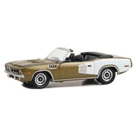 Greenlight 1/64 1971 Plymouth Cuda Convertible Lot #1071 Barrett-Jackson Series 13 37300-E