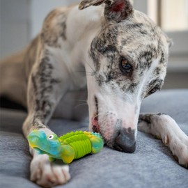 Anhozuo Dog Toys for Aggressive Chewers,Dog Toys for Large Dogs,Durable Dog Toys,Super Chewer Dog Toys,Dog Chew Toys,Tough Chew Toys for Large Medium Dogs Breed,Real Bacon Flavor