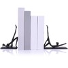 Yoga bookends cast Iron, Unique Artistic Book Ends (Yoga Bookends)