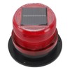 Solar Beacon Light Caution Light 8 LED Dusk to Dawn