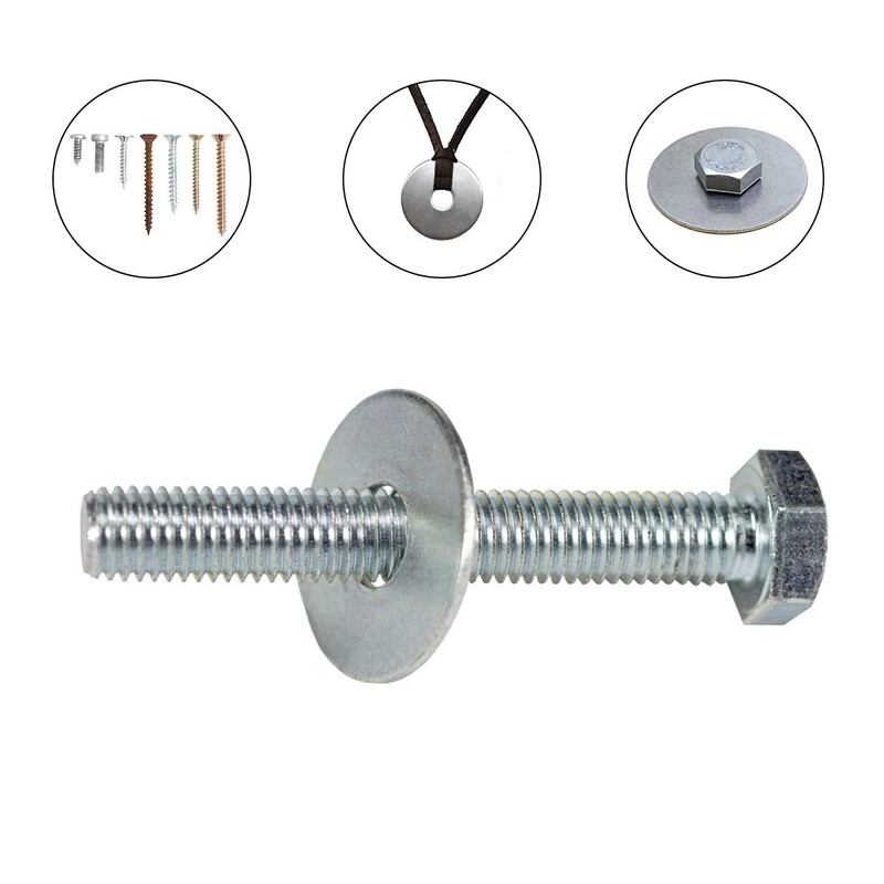 1/4" x 1" OD Stainless Fender Flat Washer,18-8 (304) Stainless