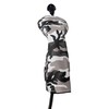 Utility Headcover Camouflage Pattern 4 Color Options Wood Cover (Gray)