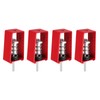 PATIKIL Ceiling Spring Vibration Isolator Hangers, 4 Pack 66lbs Mechanical