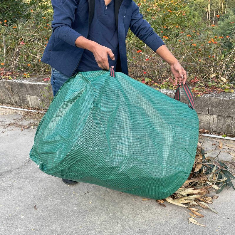 Artillen 2 x 272L Large Garden Waste Bags for Leaf