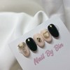 [Handmade Nail Tips] Fiesta Nails - Short Oval / [수제네일팁]