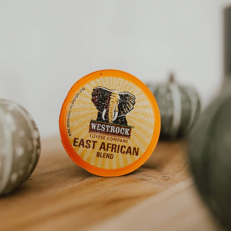Westrock Coffee Company, East African Blend, Single Serve Coffee Cup,