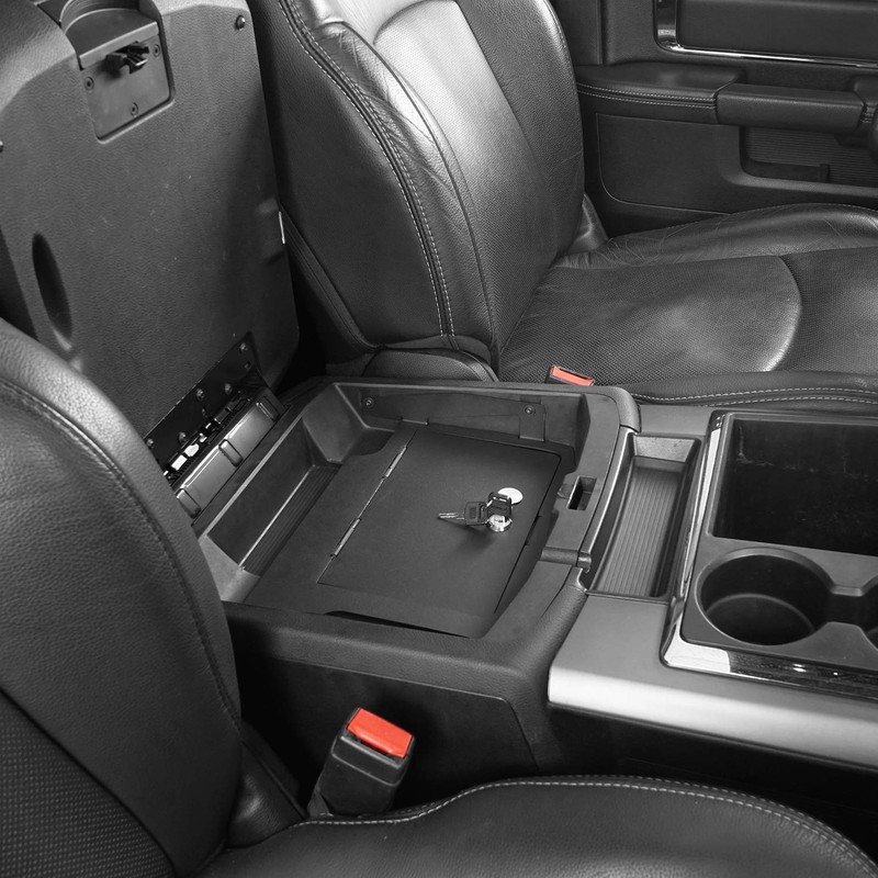 Hooke Road RAM 1500 Security Console Safe Locking Vault Box