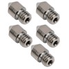 5Pcs 3D Printer Nozzle Set for MK8 1.75mm Consumables 0.2‑1.0mm