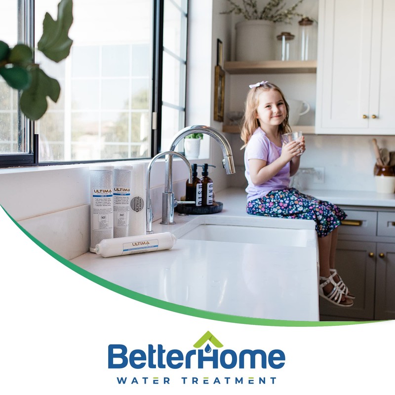 Ultima 7/VII 5 Stage Reverse Osmosis Filters with Alkalizer Post