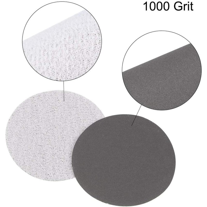 MACHSWON 2 Inch Silicon Carbide Sandpaper Wet Dry Sanding Discs