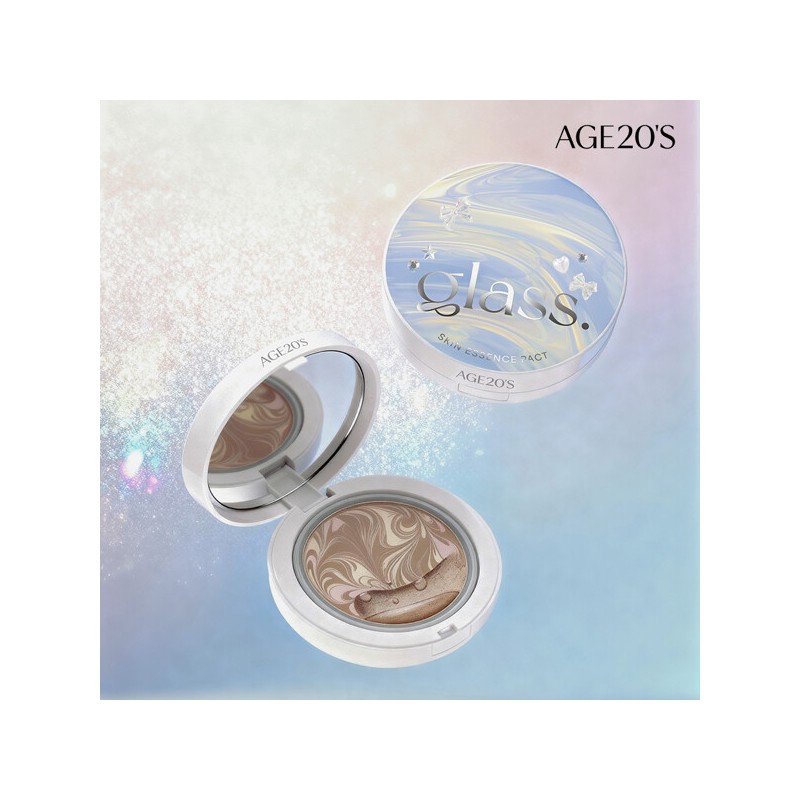 Age 20's (현대Hmall)에이지투웨니스AGE20S 펄글로우에디션 글래스 스킨 에센스팩트(본품1+리필1)(SPF50+ PA+ AGE20S Pearl