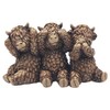 The Leonardo Collection Highland Cows Figurine - No Evils Trio