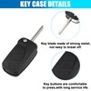 X AUTOHAUX Car Key Shell Remote Control Key Case Cover