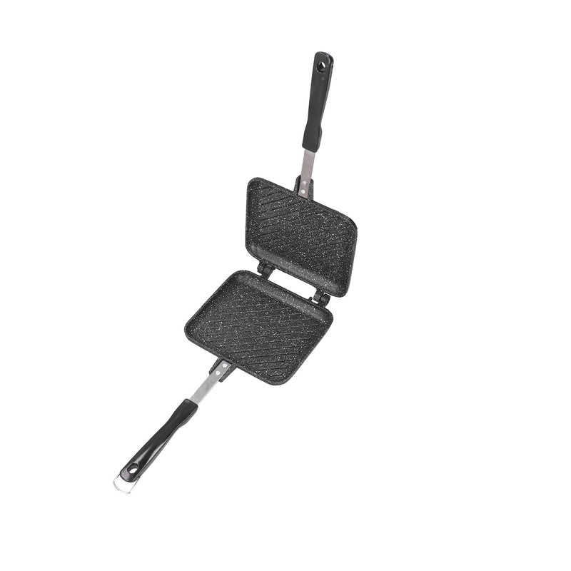 Sandwich Bread Pan Double Sided Frying Pan Non Stick Aluminum