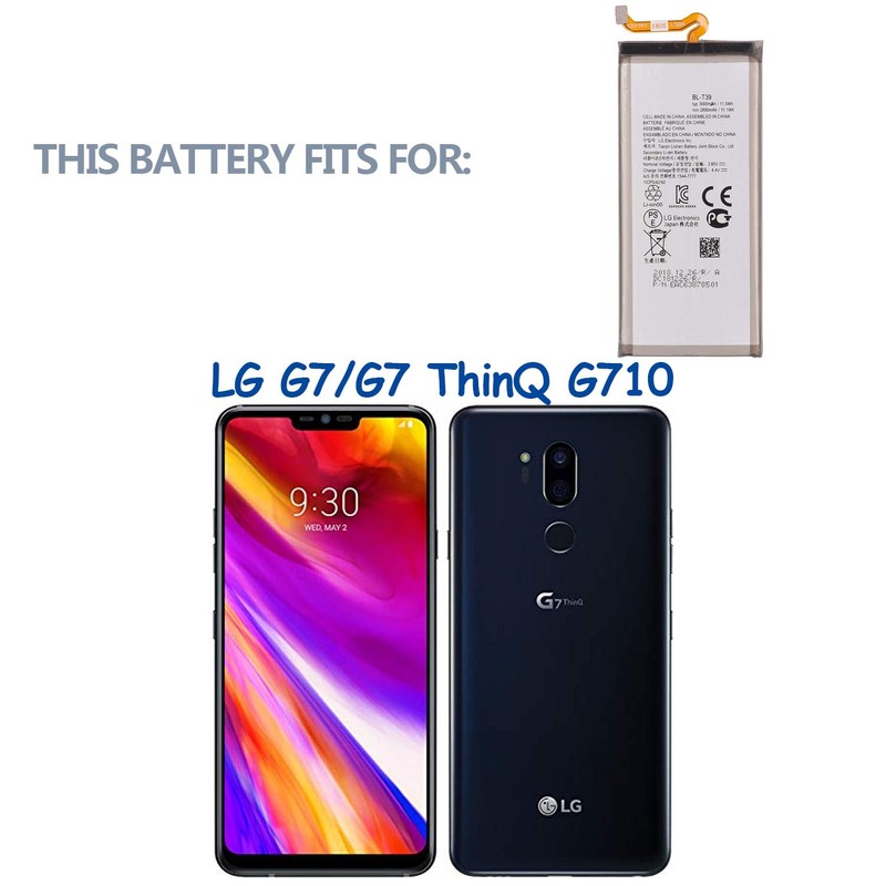 SWARK Battery BL-T39 Compatible with LG G7 / G7 ThinQ